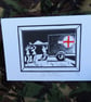 'The Night Arrivals' (after CRW Nevison) - Black & Red edition (edition of 2) - Image 1