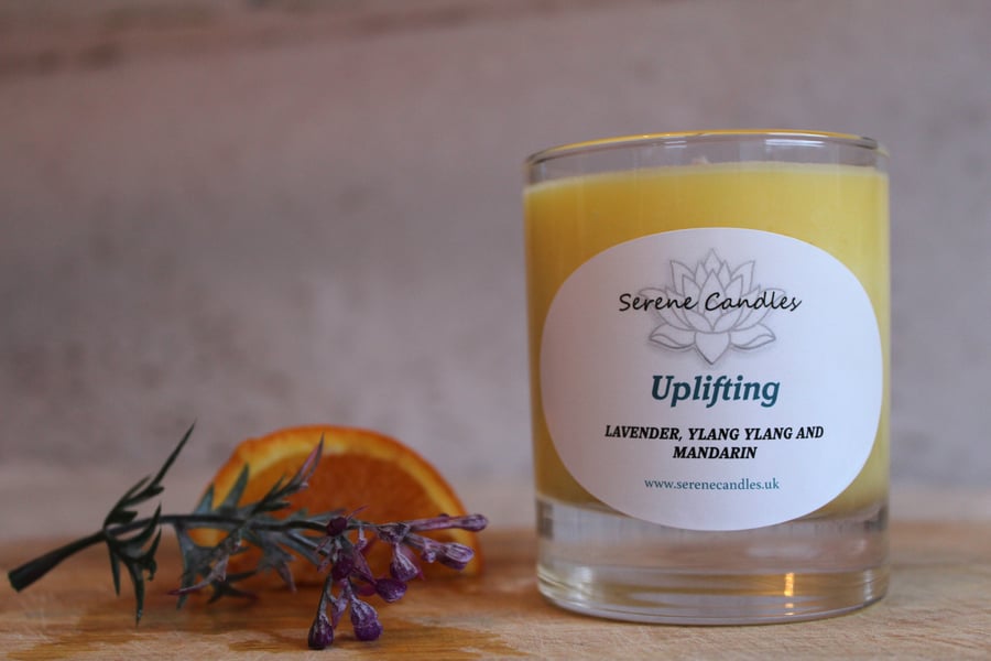 Lavender, ylang ylang, mandarin candle