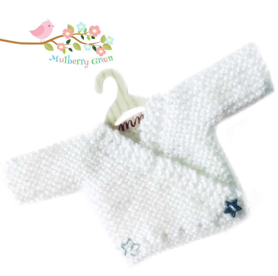 Sparkly Stars Crossover Cardigan 