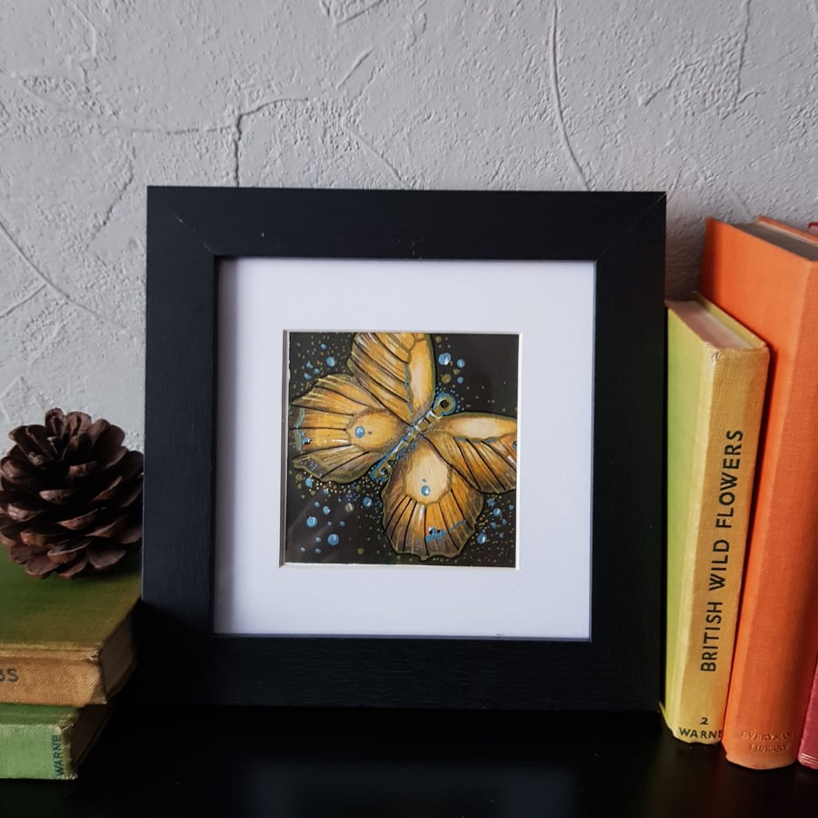 Gatekeeper Buterfly- small original art 
