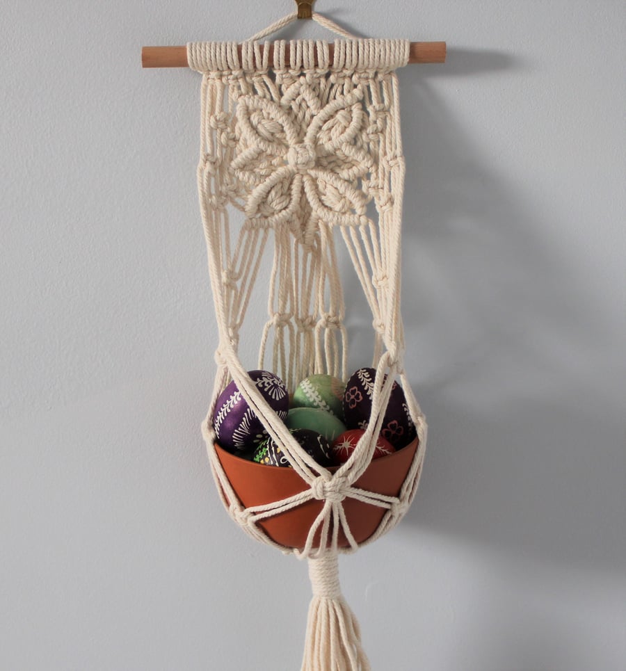 Wall Hanging Macrame Potholder