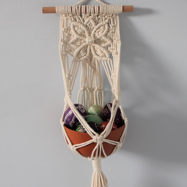 Wall Hanging Macrame Potholder