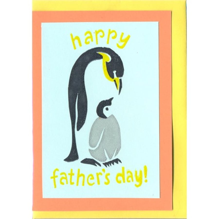 happy father's day, penguin