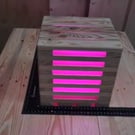 Large Modern Cube Lamp RGB Light