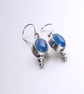 Blue Onyx earrings