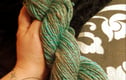 Hand spun yarn 
