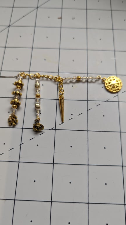 Glue Bottle Dangle Topper Stainless Steel Pin Jewellery