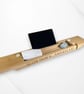 Personalised Oak Bath Bridge – Luxury Handmade Bath Tray - Image 2