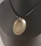 Upcycled Silver Plated Spoon Necklace (SPN102512) - Image 9