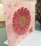 Gerbera and bumble bee greetings card - Image 3