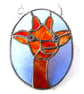 Giraffe Suncatcher Stained Glass 012 - Image 3