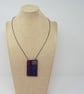 Patchwork hand embroidered necklace - Image 2