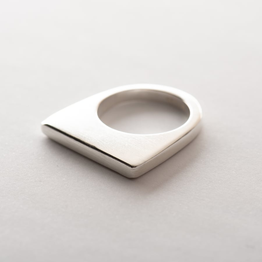 Sterling Silver Slice Ring
