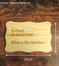 Wooden Quote Wall Sign Decoration - Image 6