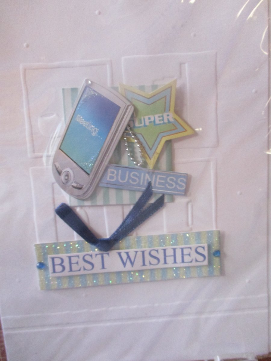 Best Wishes Super Business Card