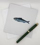 Perfectly Imperfect Sardine Fish Greetings Card
