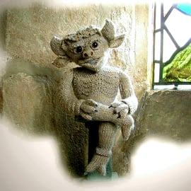 LINCOLN IMP Cathedral toy knitting pattern by G Manvell PDF by email 