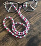 Handmade beaded spectacle chain