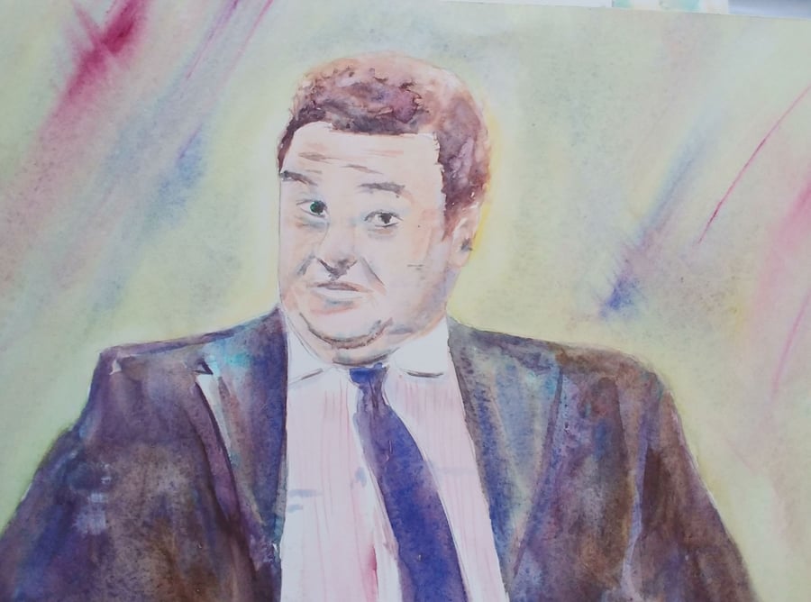 Harry Secombe Portrait Study