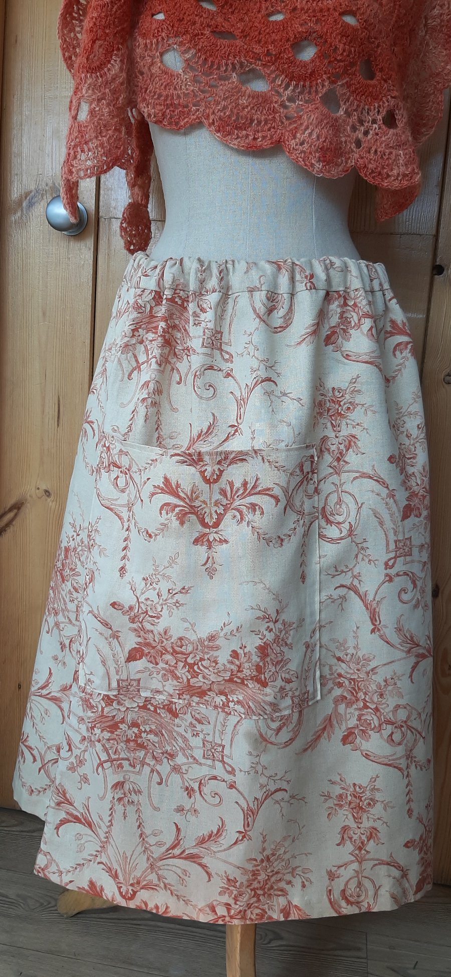 Beautiful handmade long length skirt 