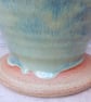 Coffee filter holder dripper pourover handthrown stoneware pottery ceramic - Image 2