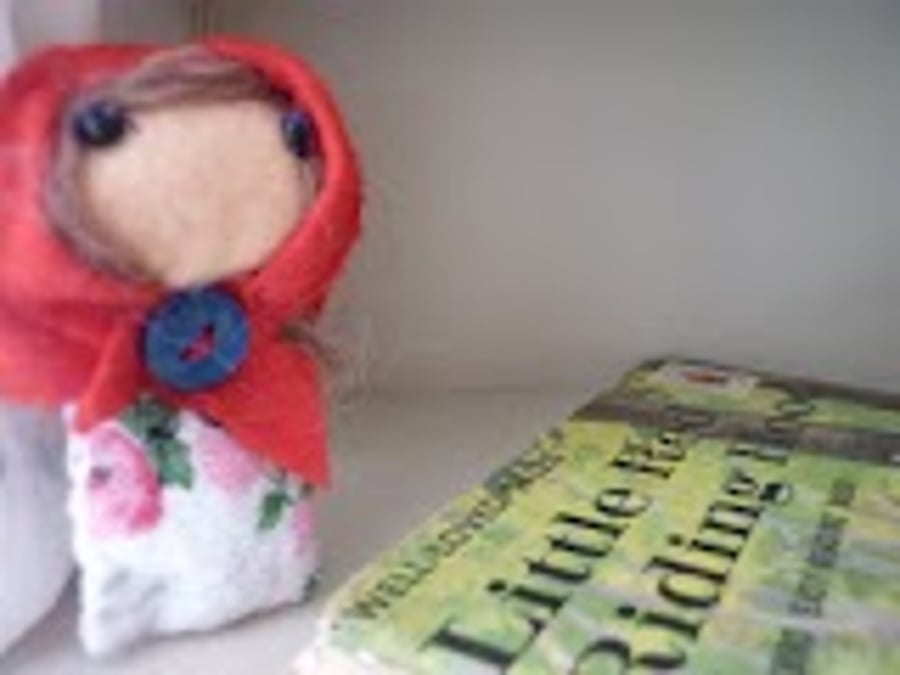 Little Red Riding Hood Broach