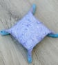 Small Quilted storage box featuring Sewing theme and purple fabric - Image 4