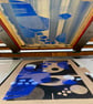 Donkey Abstract No.1 three-colour A2 screen-print - Image 5