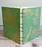 Journal - Green with Gold Leaves - Image 1
