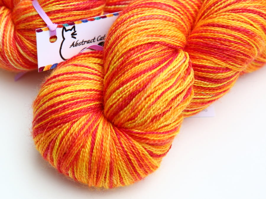 SALE: Good as Gold - Superwash Silky Bluefaced Leicester laceweight yarn