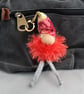 Lavender Scented Gnome Keyring - Coral Beards - Image 2