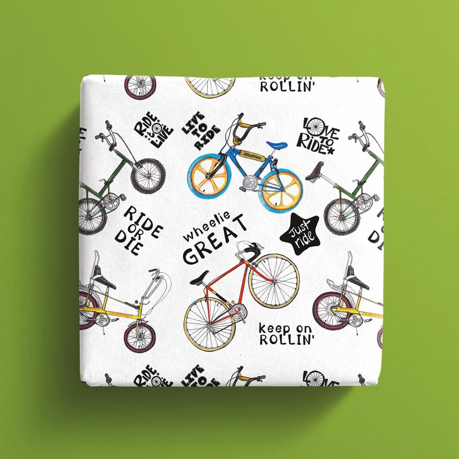 Bicycle Gift wrapping  paper