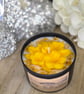 Handmade 200g Soy Wax Candle in Matte Black Jar with Metal Lid - Image 3