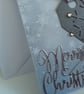 Christmas card. Gift tag. Snowflake. Ref471 - Image 3