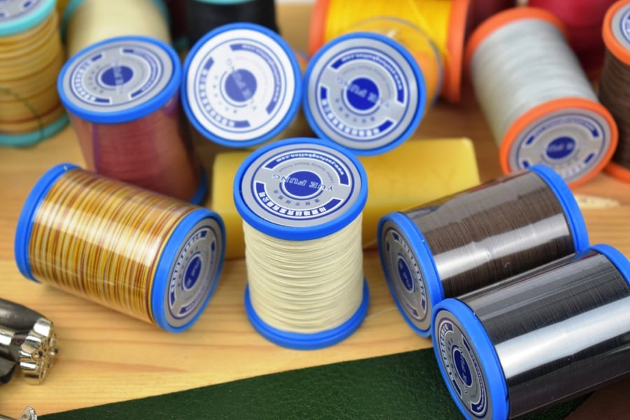 0.35mm diameter linen leather sewing thread, bookbinding thread, Fue Yung