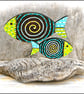 Wooden Fish Sculpture