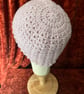 Pink 'Blush' Crocheted Hat for Women or Teenagers in Adult Size - Image 5
