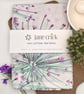 Giant Allium Cotton Tea Towel – Statement Botanical Kitchen Gift