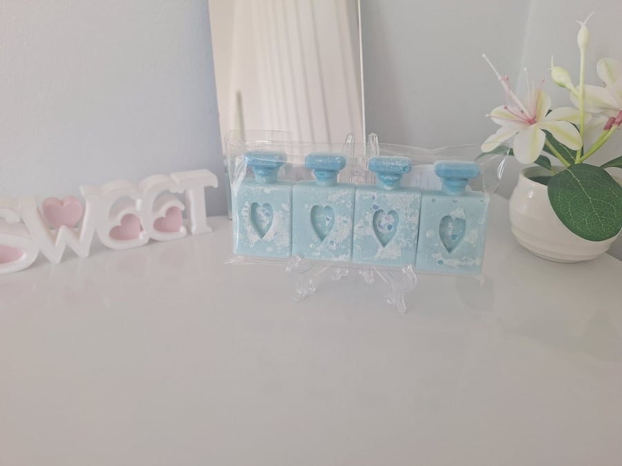 Perfume bottle wax melts