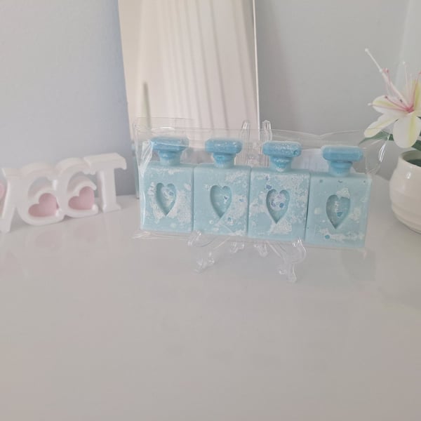 Perfume bottle wax melts
