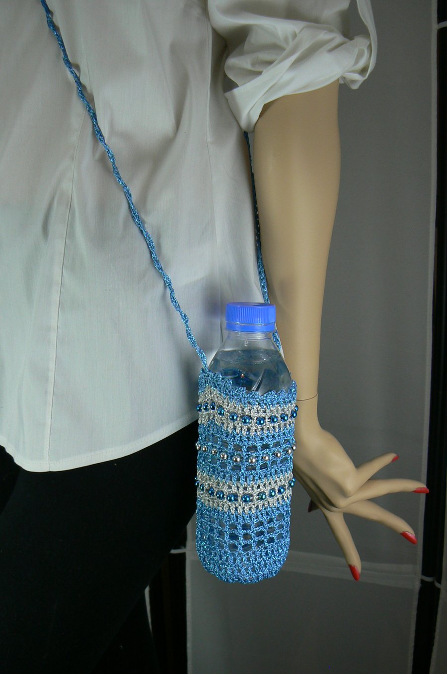 water bottle holder (crochet)