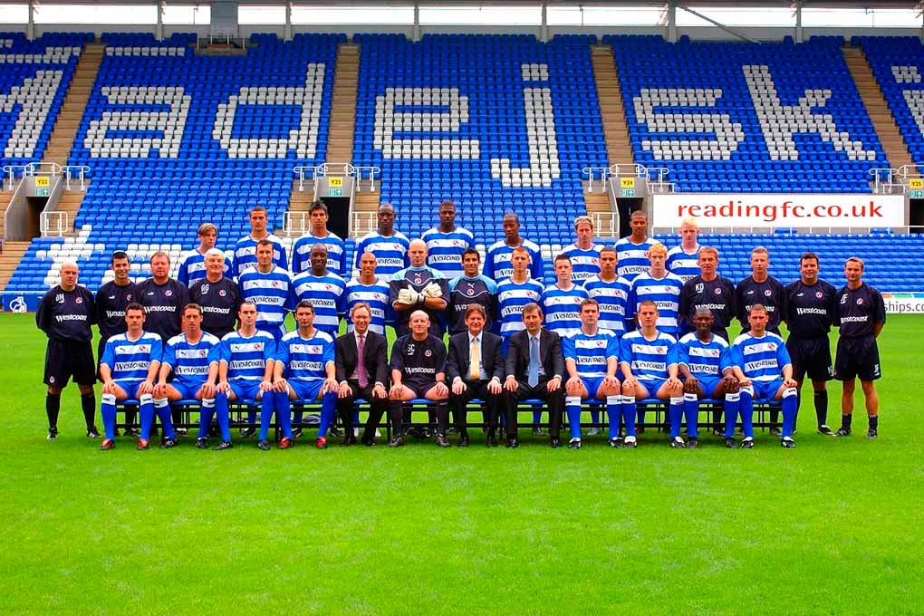 Reading Football Club Team Photograph 2005 Photograph Print