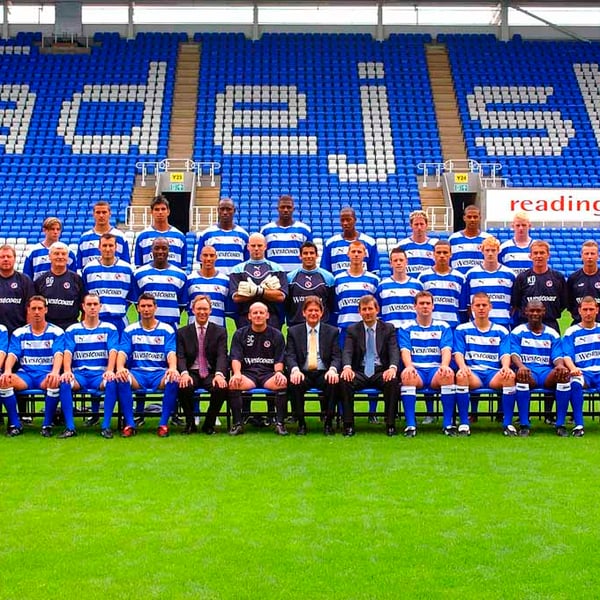 Reading Football Club Team Photograph 2005 Photograph Print