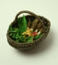 Miniature Spring foragers Basket, 1:12 scale - Image 10