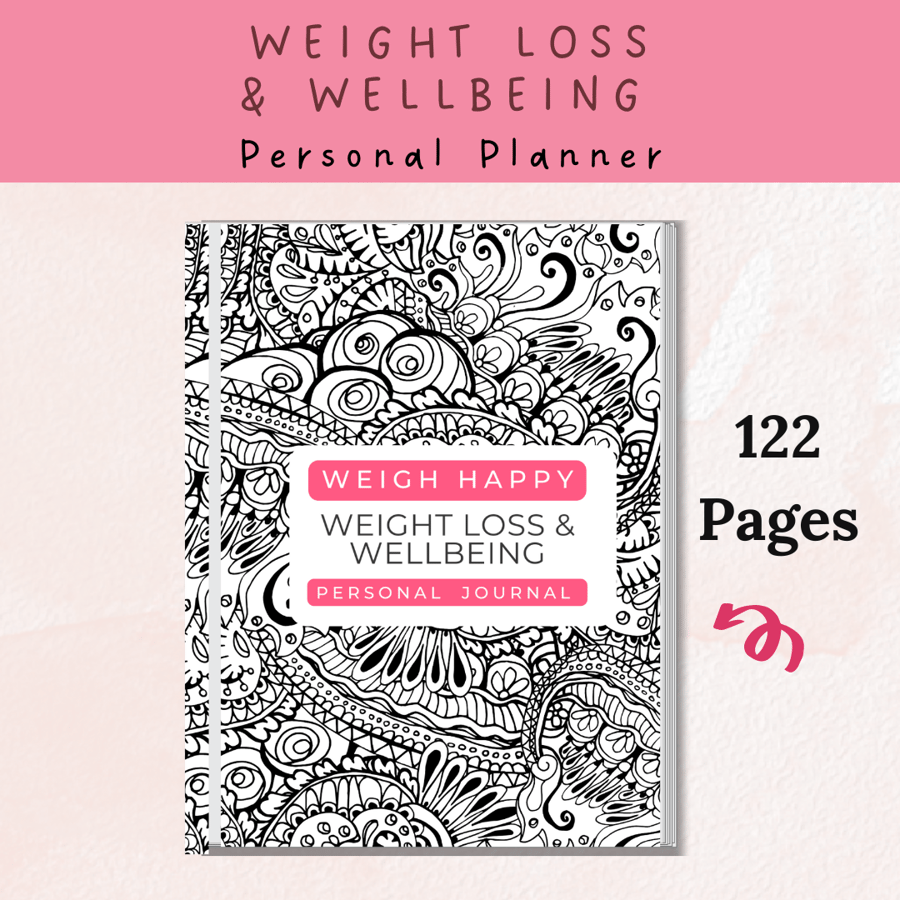 Weigh Happy Weight Loss & Wellbeing Personal Journal