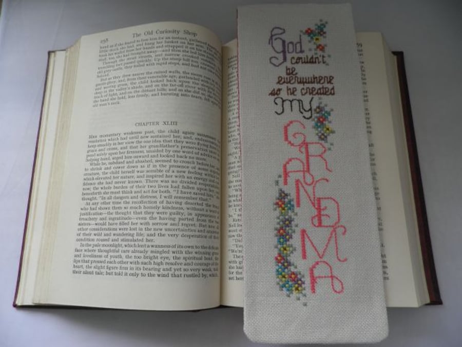 Bookmark for Grandma