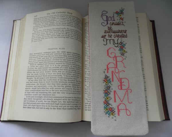 Bookmark for Grandma