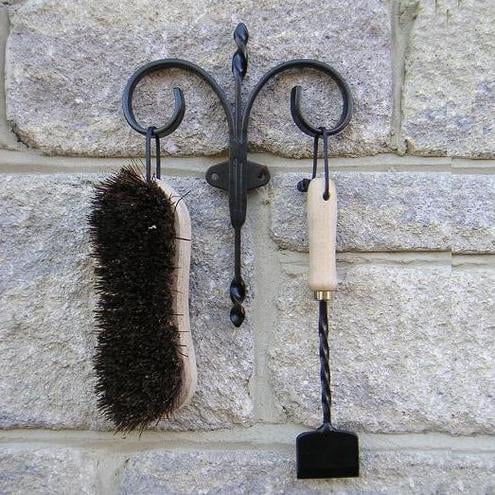 Iron brush holder and scraper 10% OFF