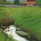 Frampton on Severn (Original Painting, 40x30cm)