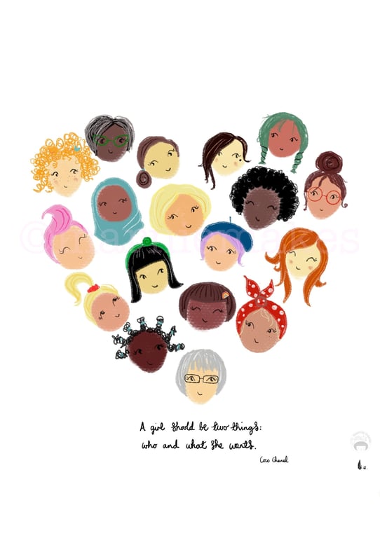 Strong- A5 Giclee Print